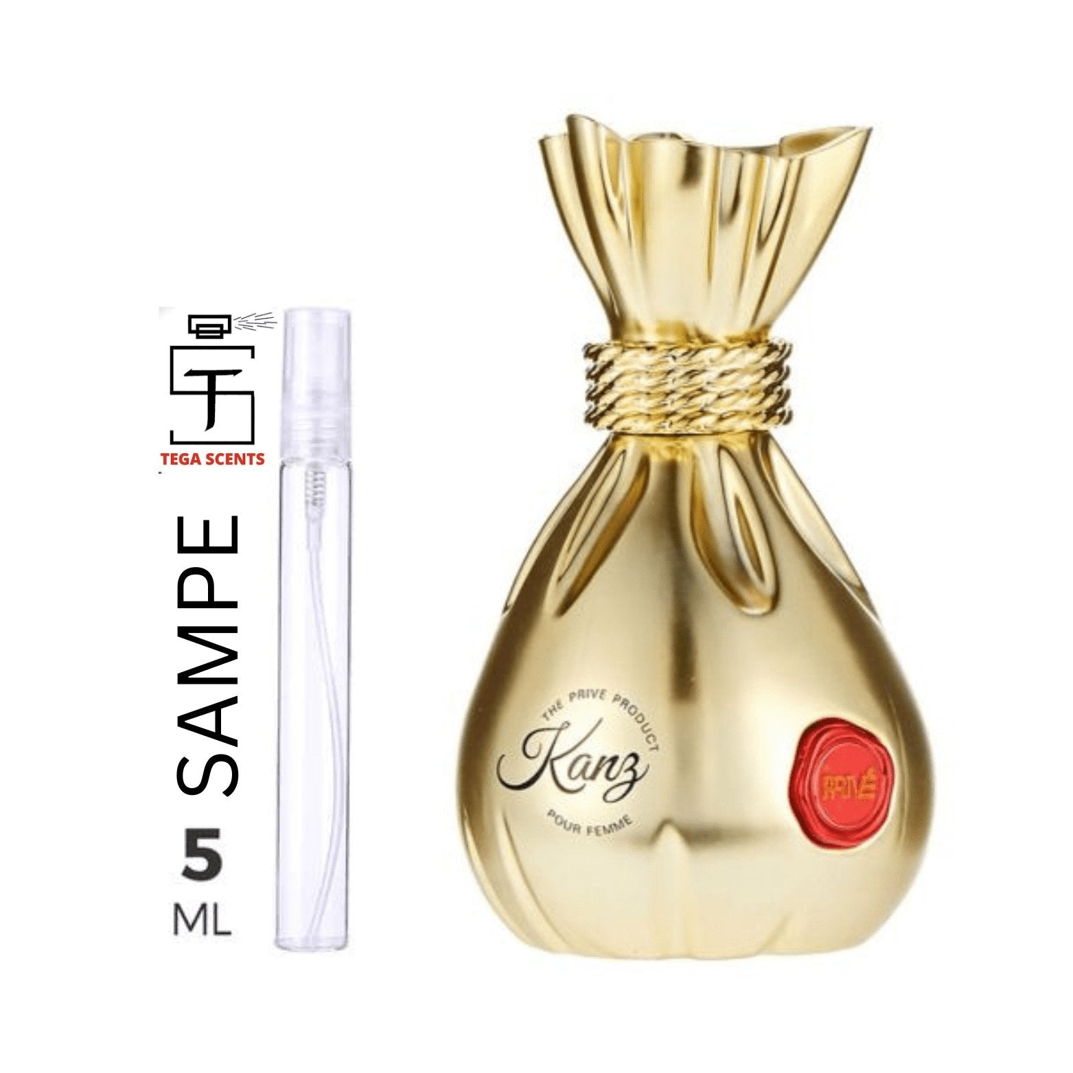 PRIVE KANZ WOMAN Eau De Parfum 5ml - Tega Scents